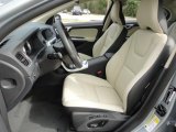 2012 Volvo S60 T6 AWD Soft Beige/Off Black Interior