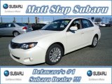 2008 Satin White Pearl Subaru Impreza 2.5i Sedan #57875217