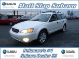 2006 Satin White Pearl Subaru Outback 2.5i Wagon #57875208