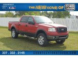2008 Bright Red Ford F150 FX4 SuperCrew 4x4 #57876227