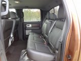 2012 Ford F150 Lariat SuperCrew Black Interior
