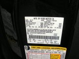 2011 F150 Color Code for Tuxedo Black Metallic - Color Code: UH