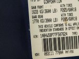 2007 Aspen Color Code for Marine Blue Pearl - Color Code: PB6