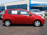 2011 Victory Red Chevrolet Aveo Aveo5 LT #57874139