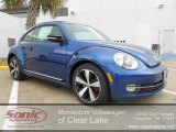 2012 Reef Blue Metallic Volkswagen Beetle Turbo #57969964