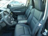 2012 Honda CR-V EX-L 4WD Black Interior
