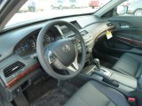 2012 Honda Accord Crosstour EX-L 4WD Black Interior