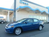 2012 Dyno Blue Pearl Honda Civic EX Sedan #57969884