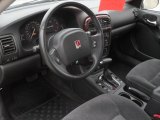 2002 Saturn L Series L300 Sedan Black Interior