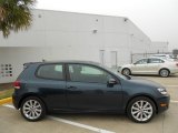 Blue Graphite Metallic Volkswagen Golf in 2012