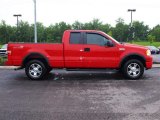 2007 Bright Red Ford F150 FX4 SuperCab 4x4 #57874002