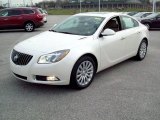 White Diamond Tricoat Buick Regal in 2012