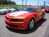 2010 Inferno Orange Metallic Chevrolet Camaro SS/RS Coupe #57873892