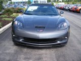 Cyber Gray Metallic Chevrolet Corvette in 2010