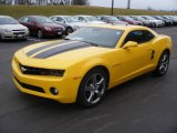 2010 Rally Yellow Chevrolet Camaro LT/RS Coupe #57873874