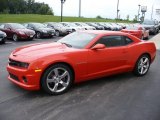 2010 Inferno Orange Metallic Chevrolet Camaro SS/RS Coupe #57873871