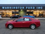 2012 Red Candy Metallic Ford Fusion S #57969696
