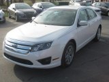 2012 White Platinum Tri-Coat Ford Fusion SEL V6 #57969692