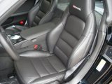 2010 Chevrolet Corvette Z06 Ebony Black Interior