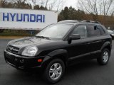 2008 Obsidian Black Hyundai Tucson SE 4WD #57875760