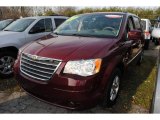 2009 Deep Crimson Crystal Pearl Chrysler Town & Country Touring #57875750