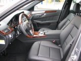 2012 Mercedes-Benz E 350 4Matic Sedan Black Interior