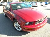 2007 Redfire Metallic Ford Mustang V6 Deluxe Coupe #57969651
