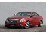 Crystal Red Cadillac CTS in 2009