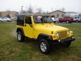 2002 Jeep Wrangler SE 4x4 Front 3/4 View