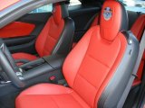 2010 Chevrolet Camaro SS Coupe Indianapolis 500 Pace Car Special Edition Black/Inferno Orange Interior