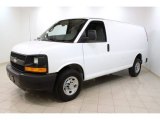 2011 Chevrolet Express 2500 Work Van Front 3/4 View