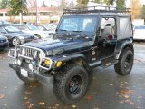 2000 Black Jeep Wrangler Sahara 4x4 #57873804
