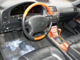 2000 Lexus LS 400 Black Interior