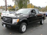 2009 Black Ford F150 STX SuperCab 4x4 #57873775