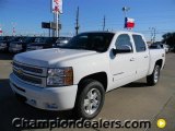 2012 Summit White Chevrolet Silverado 1500 LTZ Crew Cab 4x4 #57873048