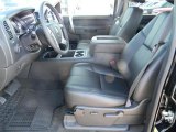2012 Chevrolet Silverado 3500HD LTZ Crew Cab 4x4 Dually Ebony Interior