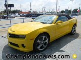 2012 Rally Yellow Chevrolet Camaro SS/RS Convertible #57872998