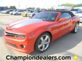 2011 Inferno Orange Metallic Chevrolet Camaro SS/RS Convertible #57872953