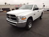 2012 Bright White Dodge Ram 2500 HD ST Regular Cab 4x4 #57875148