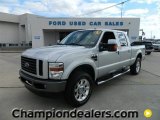 Brilliant Silver Metallic Ford F250 Super Duty in 2009