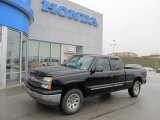 2005 Black Chevrolet Silverado 1500 LS Extended Cab 4x4 #57969455