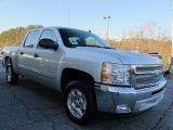 2012 Silver Ice Metallic Chevrolet Silverado 1500 LT Crew Cab #57875102