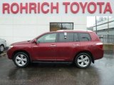 2008 Salsa Red Pearl Toyota Highlander Limited 4WD #58090818