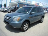 Steel Blue Metallic Honda Pilot in 2007