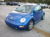 1998 Techno Blue Metallic Volkswagen New Beetle 2.0 Coupe #57876895