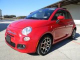 2012 Rosso (Red) Fiat 500 Sport #57876824