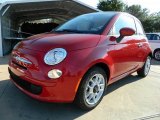 2012 Rosso (Red) Fiat 500 Pop #57876809