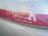 2012 Fiat 500 Pink Ribbon Limited Edition Marks and Logos