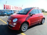 2012 Rosso (Red) Fiat 500 Lounge #57876765