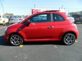 2012 Rosso (Red) Fiat 500 Sport #57876763
